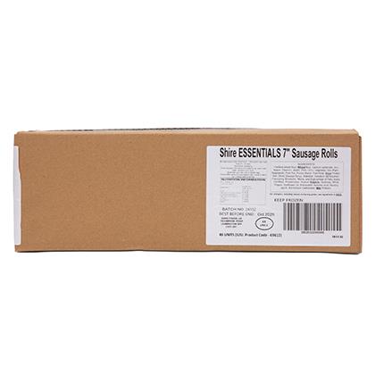 Shire Foods Essential Sausage Roll 7'' 48 x 100g Ready Meals Asetena Pa 