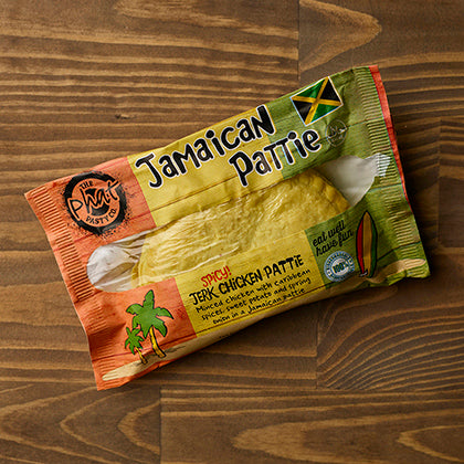 Phat Jamaican Jerk Chicken Patty (Halal) 30 x 140g Ready Meals Asetena Pa 