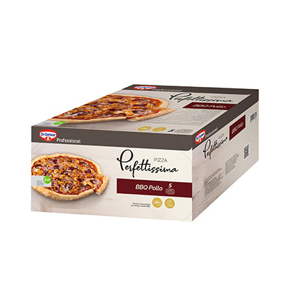 Pizza Perfettissima BBQ Pollo 5 x 455g Ready Meals Asetena Pa 