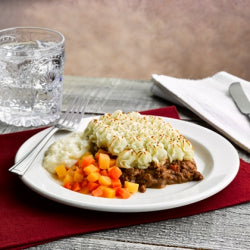 Simply Puree Level 6 Soft & Bite Sized Cottage Pie 12 x 380g Ready Meals Asetena Pa 