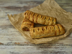 Phat Naked Pork Sausage Roll 6" 60 x 120g Ready Meals Asetena Pa 