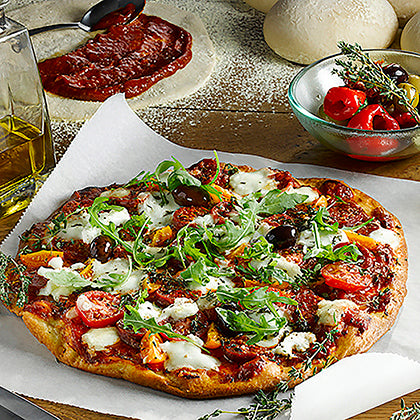 Everyday Favourites Pizza Base Dough 7-9" 1 x 60PK Ready Meals Asetena Pa 