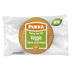 Individually Wrapped Frozen Baked Cheese  Leek & Potato Pies 36 x 218g Ready Meals Asetena Pa 
