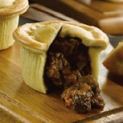 Tom's Mini Pies Steak & Ale 72 x 80g Ready Meals Asetena Pa 