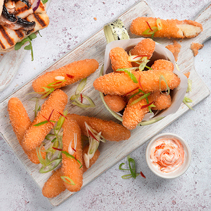 Panko Halloumi Fries 1kg Ready Meals Asetena Pa 
