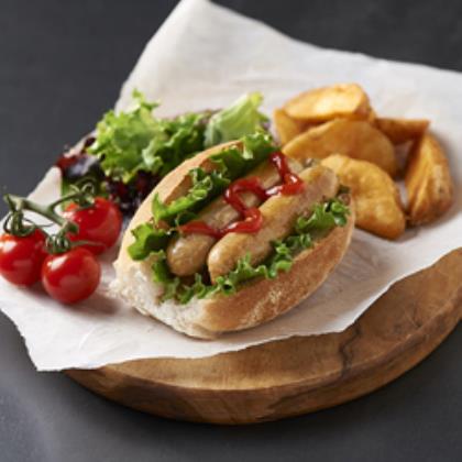 Devils Kitchen Plant Sausage  25g 180 x 25g Ready Meals Asetena Pa 