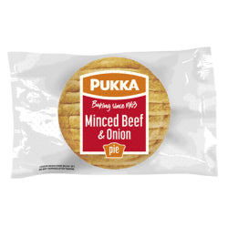Individually Wrapped Frozen Baked Beef & Onion Pies 36 x 230g Ready Meals Asetena Pa 