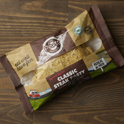Phat Wrapped Peppered Steak Pasty 20 x 225g Ready Meals Asetena Pa 