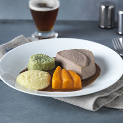 Simply Puree Level 4 Pureed Hearty Beef Casserole 12 x 380g Ready Meals Asetena Pa 