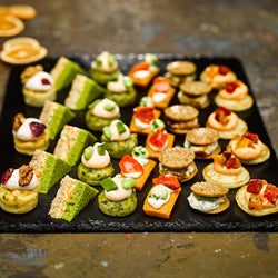 VEGETARIAN CANAPES 54 x 15g Ready Meals Asetena Pa 