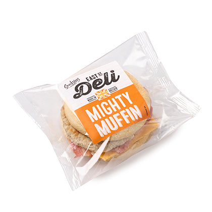 Breakfast Mighty Muffin Handheld 12 x 143g Ready Meals Asetena Pa 