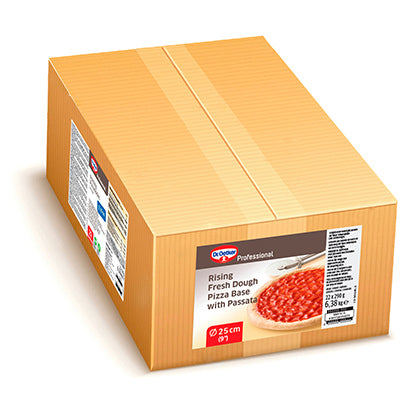 Dr. Oetker Professional Rising Dough 10" Pizza Base with Passata Sauce 22 x 290g Ready Meals Asetena Pa 