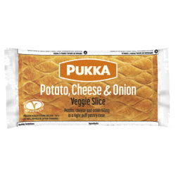 Individually Wrapped Frozen Baked Cheese & Onion Slice 36 x 156g Ready Meals Asetena Pa 