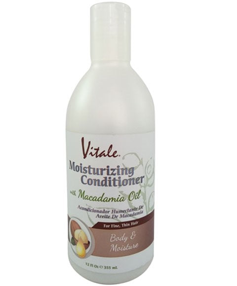 VITALE MOISTURIZING CONDITIONER WITH MACADAMIA OIL 355 ml Conditioner Asetena Pa 