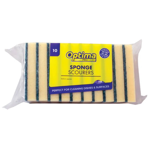 Optima Sponge Scourers - 1x10