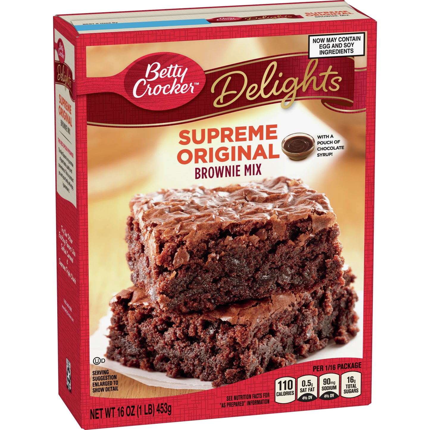 Betty Crocker USA Supreme Original Brownie Mix 453g