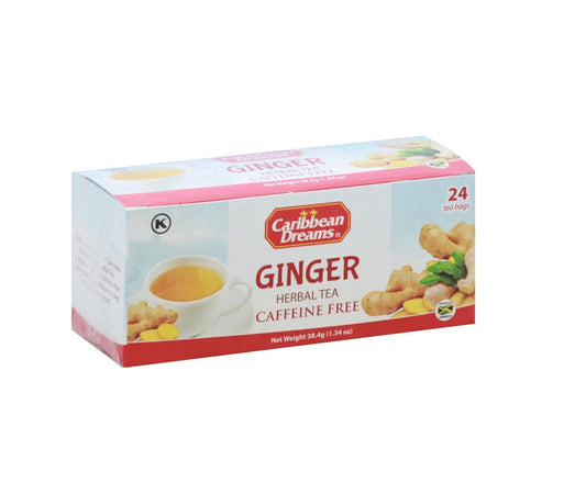 Caribbean Dreams Ginger Tea 24's Box of 6