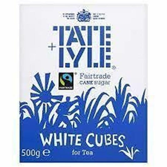 MASTate & lyle White Sugar Cube 500g Box of 10-Fd