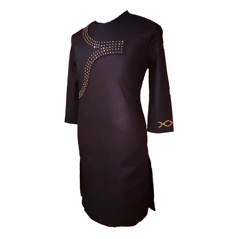 African Men's Wear Clothing Long Sleeve Two Piece Set Dark Magenta Tops Shirt