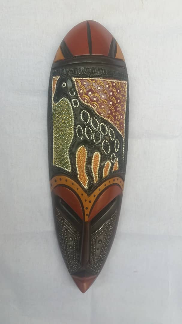 African Wooden Wall Decor Masks