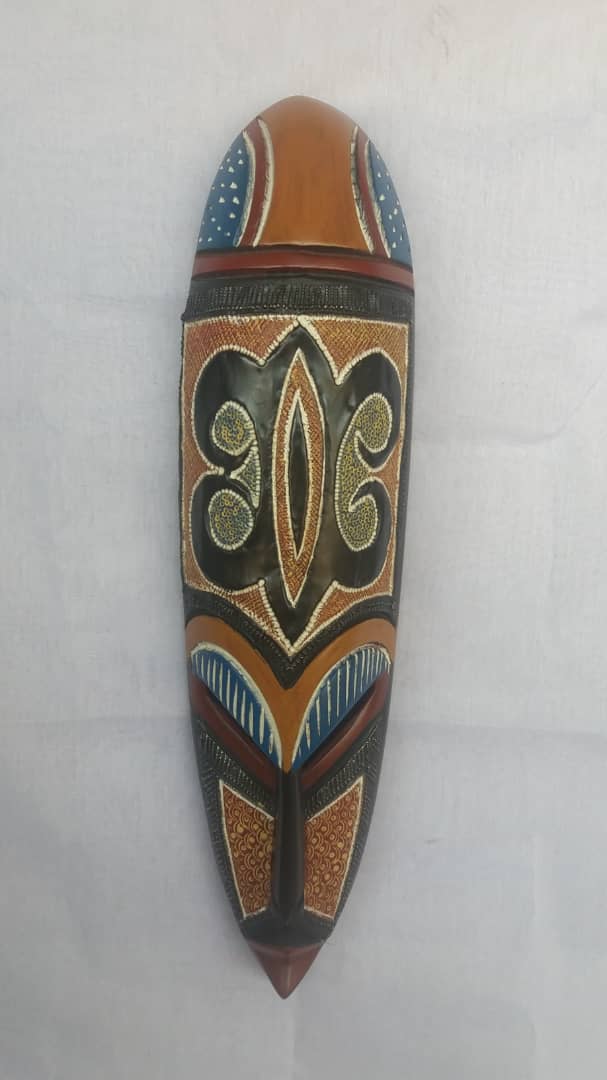 African Wooden Wall Decor Masks