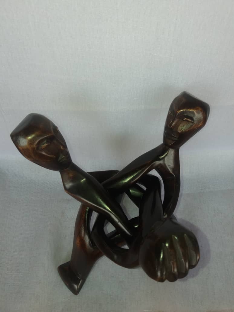 Unique Large Wooden Sculpture