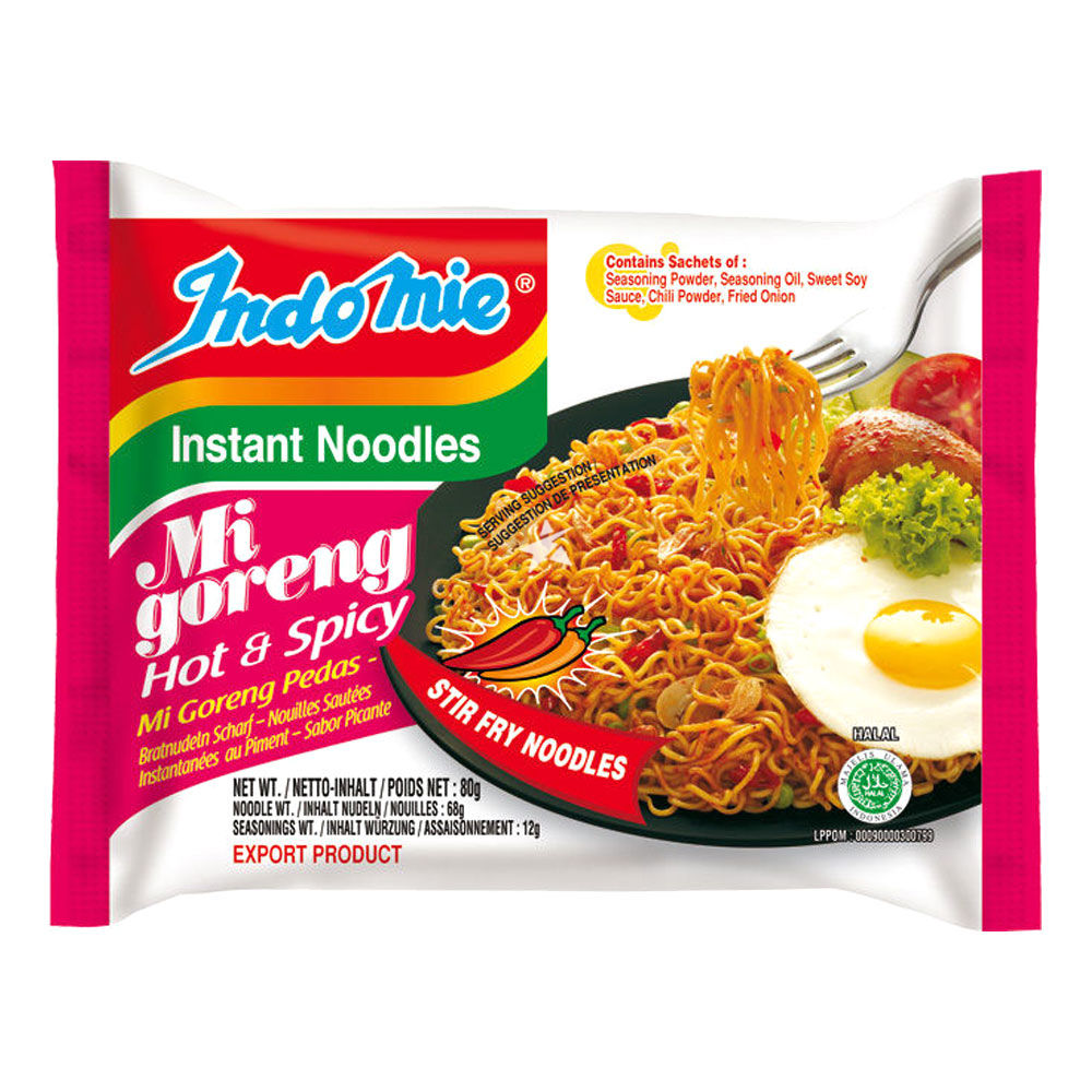 MASIndomie Noodles Mi Goreng Pedas 70g-Fd