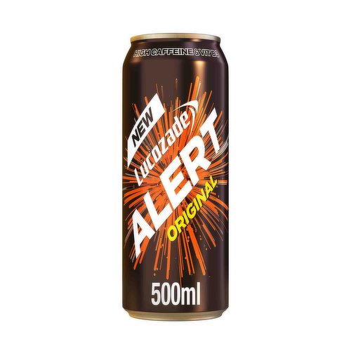 Lucozade Alert Original Energy Drink 500ml-Food
