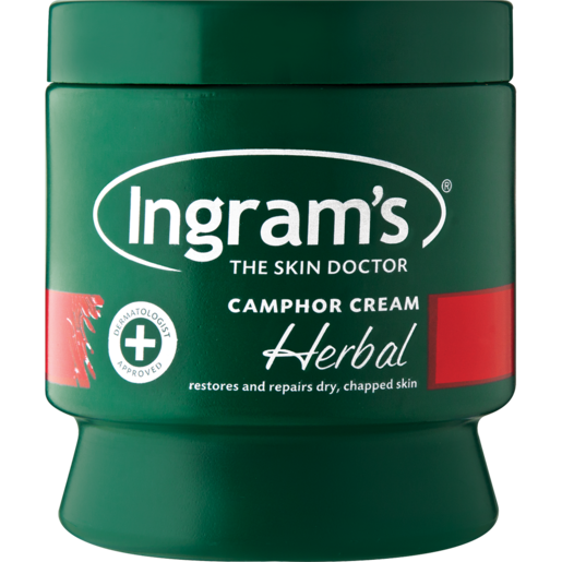 Ingram Camphor Cream Herbal 500g Box of 6