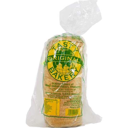 MASTasty Bakery Large Brown Slice (Wholemeal) Bread 1200G-Fd