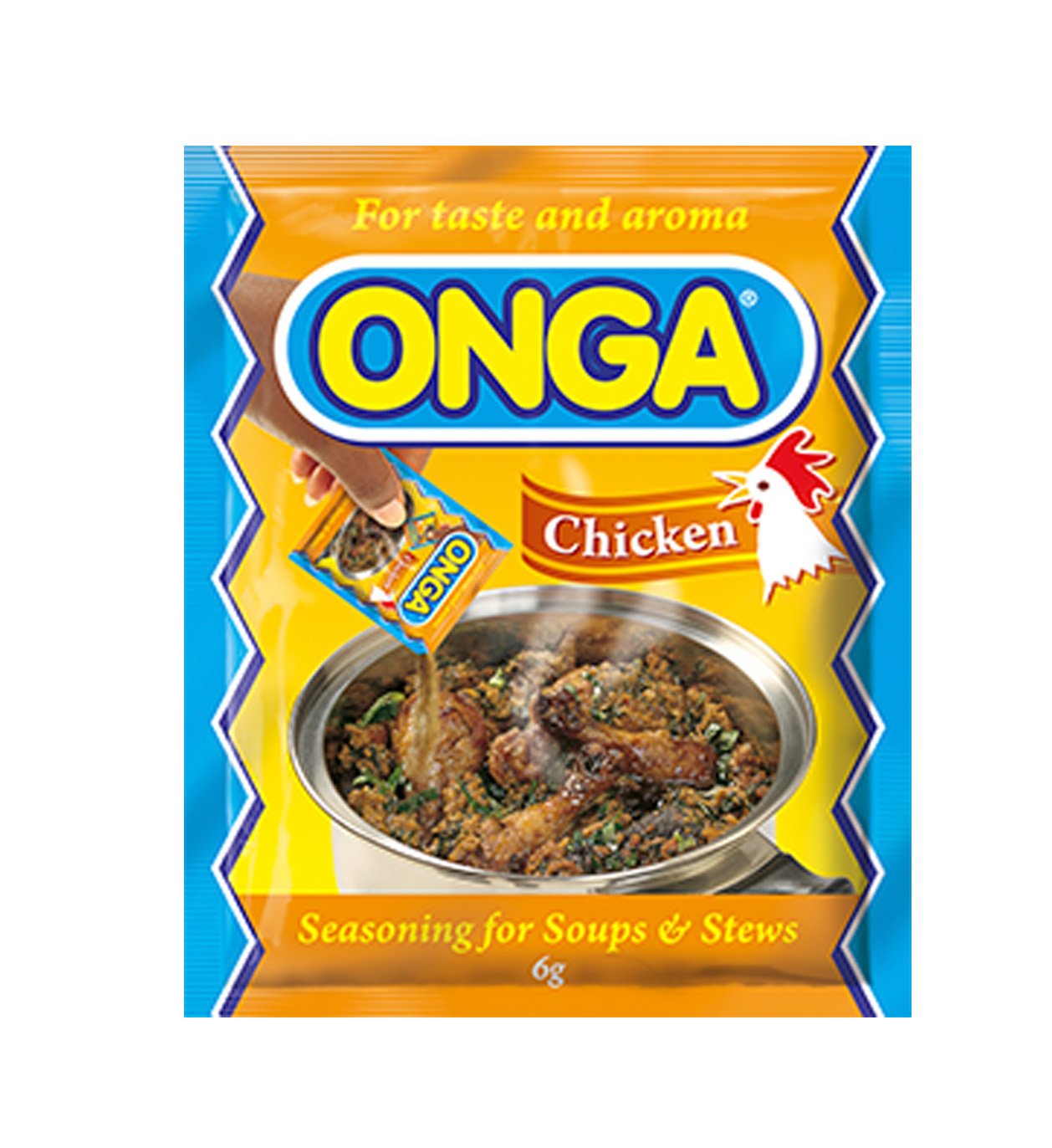 MASOnga Chicken Seasoning 6g Box of 10-Fd