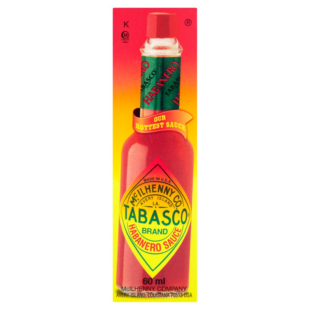 Tabasco Habanero Sauce Fiery 60ml-Food