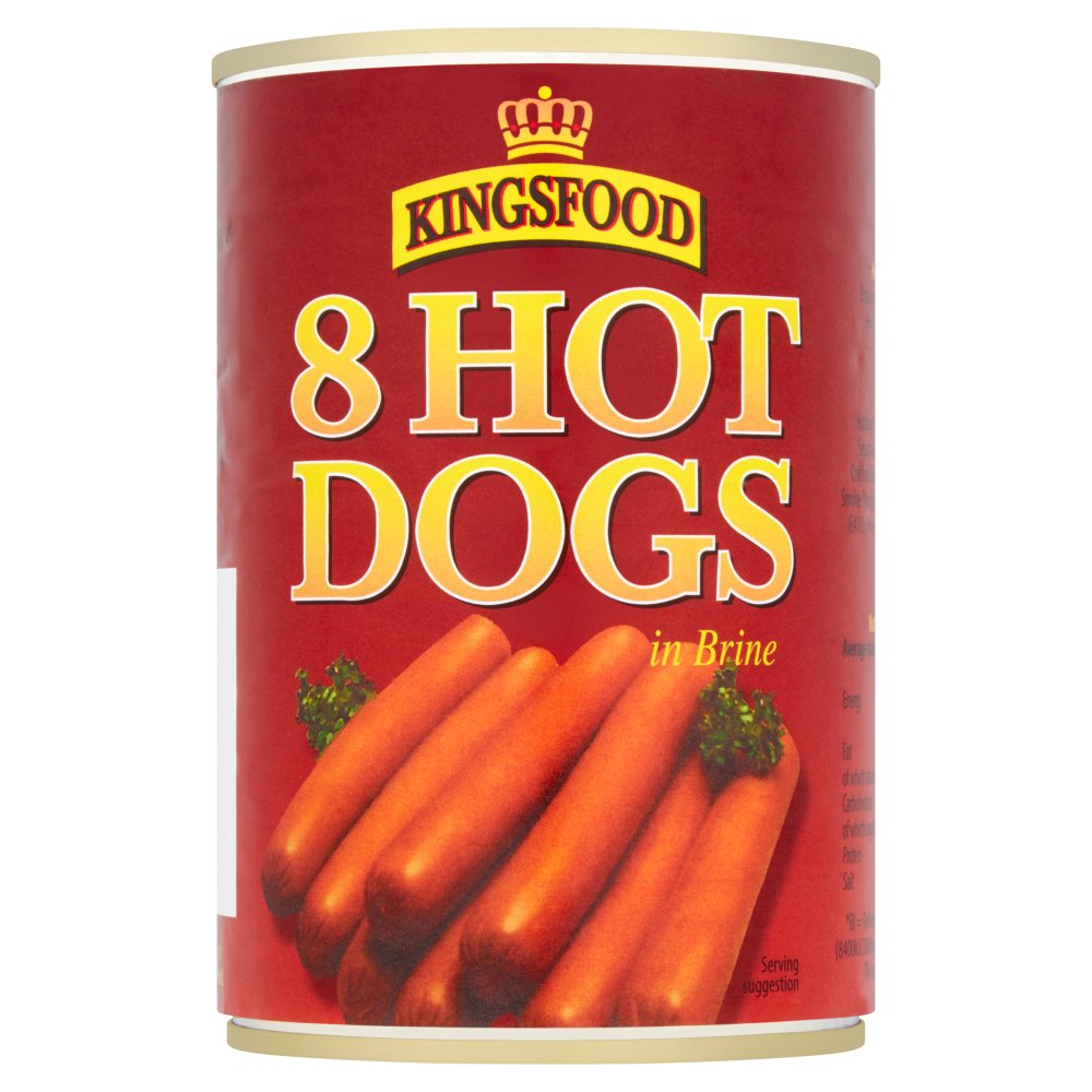 MASKingsfood 8 Hot Dogs in Brine 400g-Food