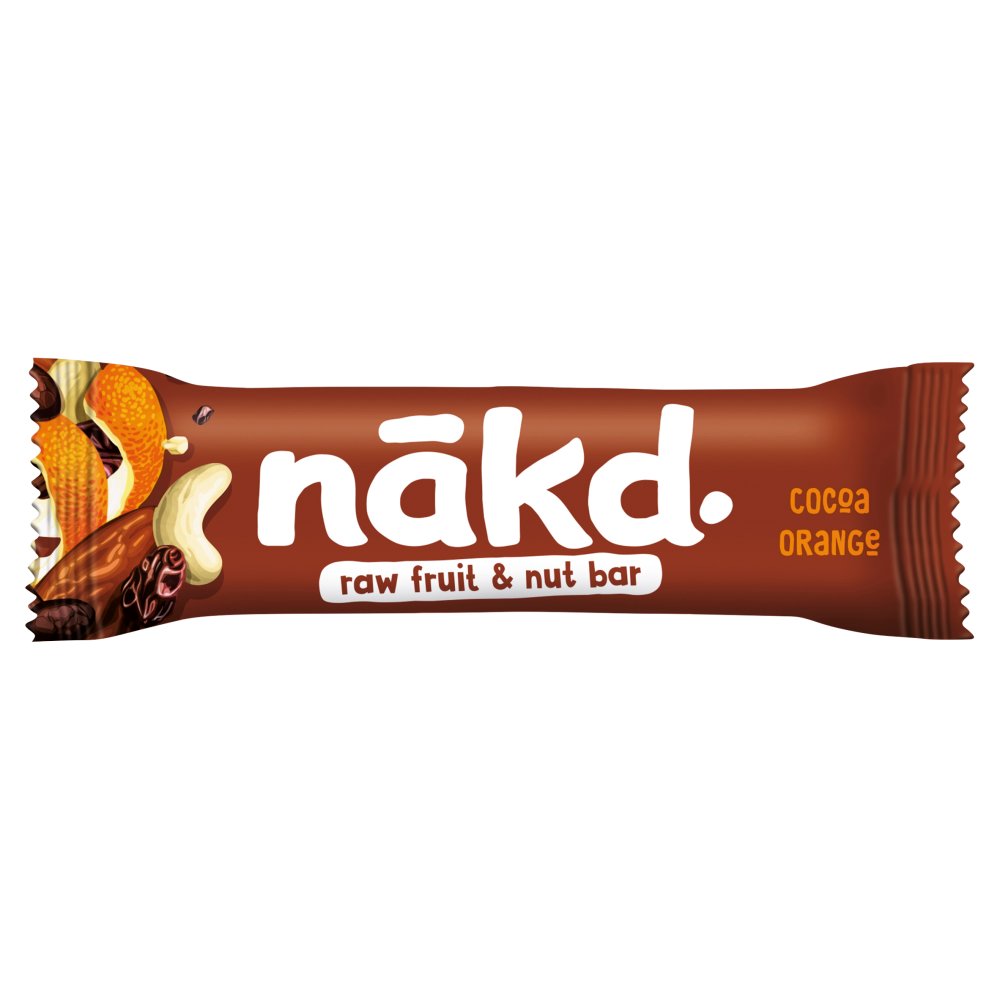 MASnākd. Cocoa Orange Raw Fruit & Nut Bar 35g-Food