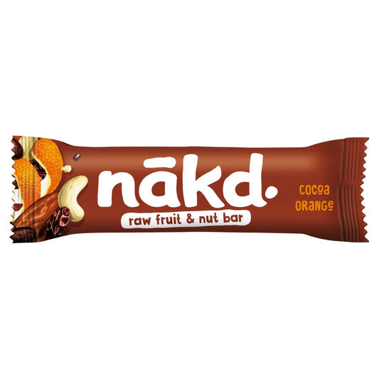 MASnākd. Cocoa Orange Raw Fruit & Nut Bar 35g-Food