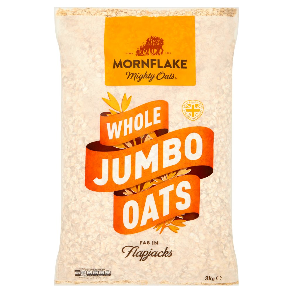 MASMornflake Whole Jumbo Oats 3kg-Food
