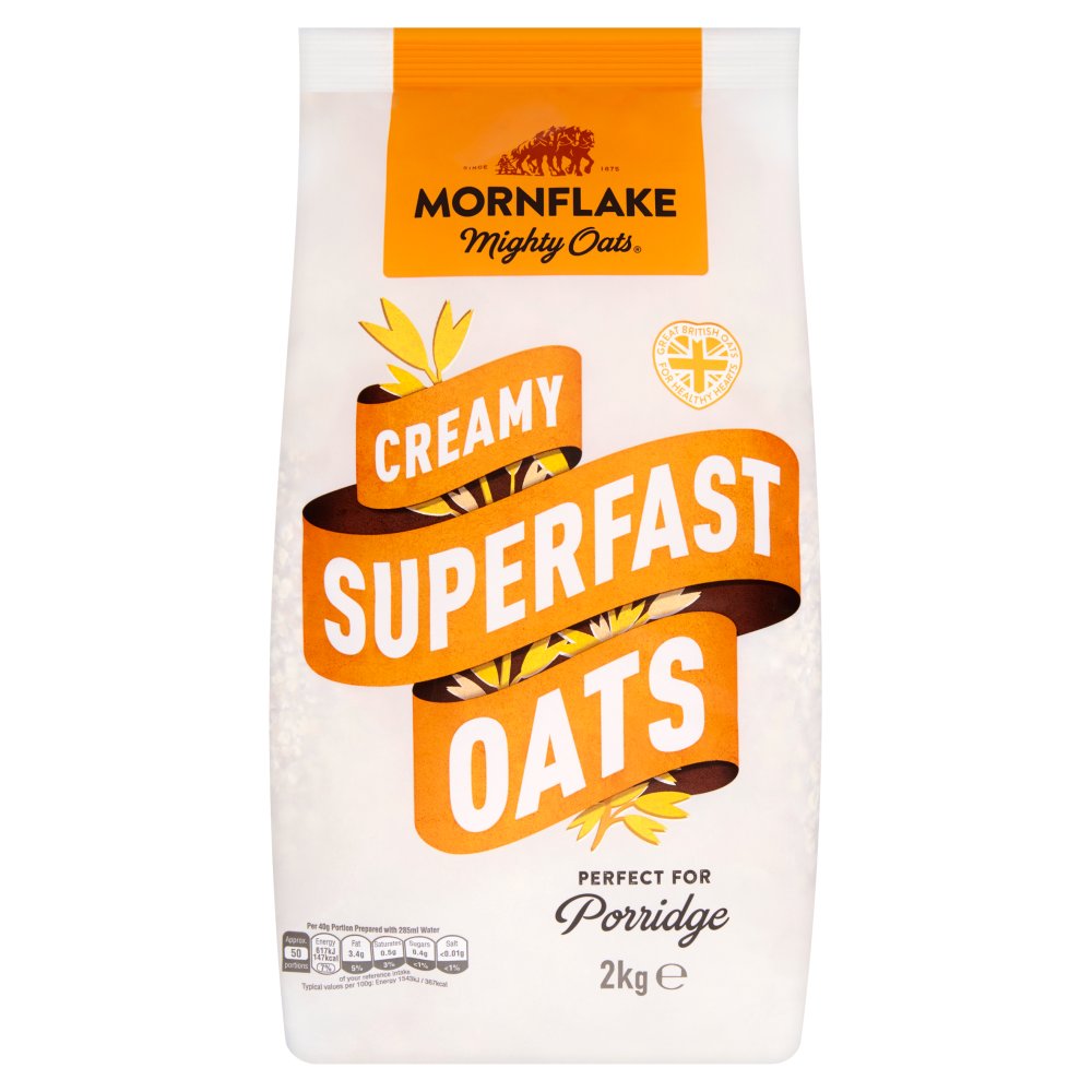 MASMornflake Creamy Superfast Oats 2kg-Food