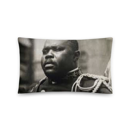 African Pillow Cover Home Decor Rectangular Marcus Garvey Portrait Printed Machine Washable Pillowcase Protector