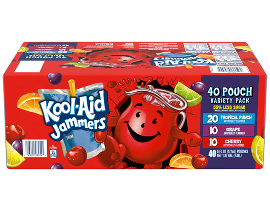Jammers Variety Pack 142ml Box of 40