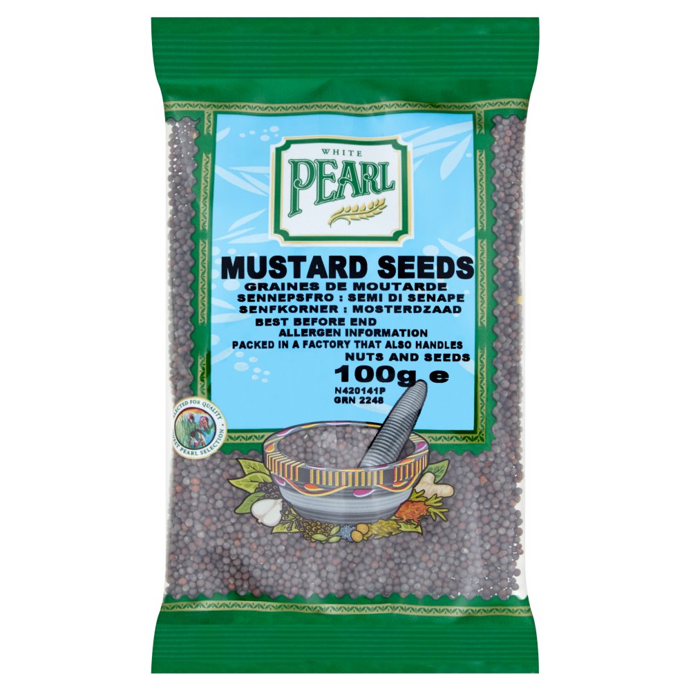 White Pearl Mustard Seeds 100g-Food