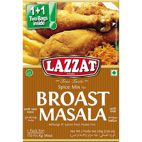 Lazzat Broast Masala 150g