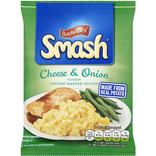SKBatchelors Smash Cheese & Onion Instant Mash Potato 107g