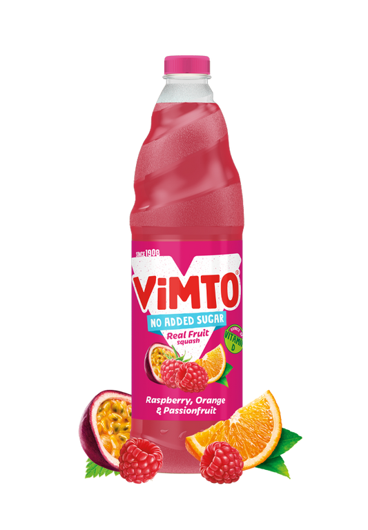 Vimto Raspberry, Orange & Passionfruit Real Fruit Squash 725ml