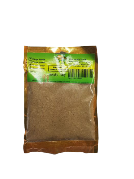MASAfrican Sun Nigerian Ginger Powder 100g Box of 10-Fd