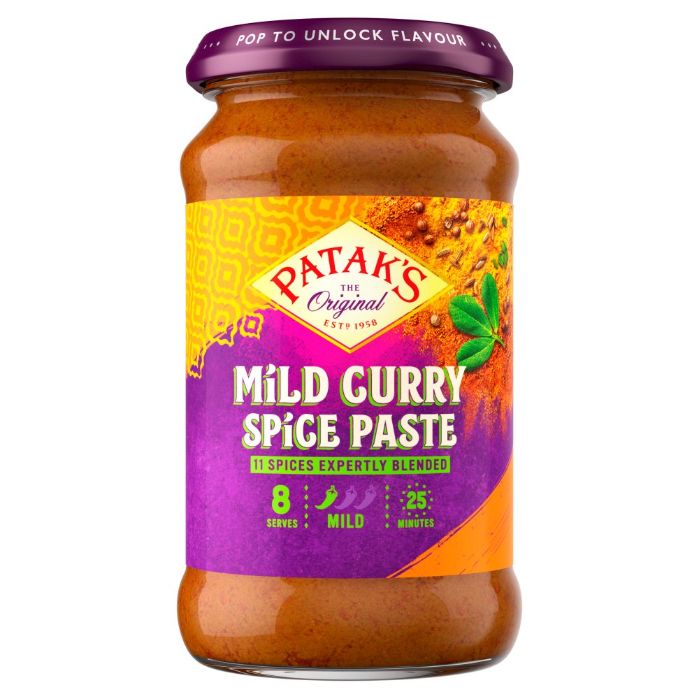 Patak's Mild Curry Spice Paste 283g