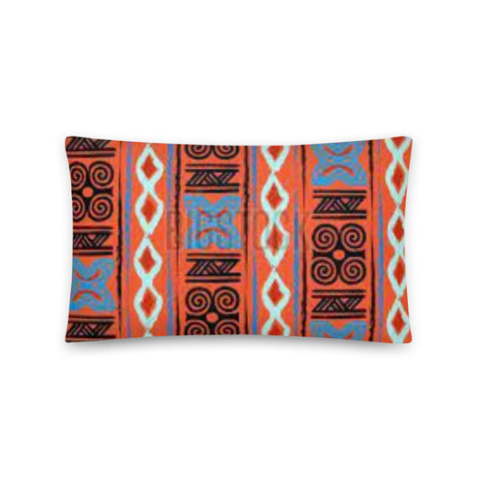 African Pillow Protector Cover Home Decor Rectangular maroon black African Pattern TRIBAL ELEMENTS Multishaped Two Sides Printed Washable Pillowcase