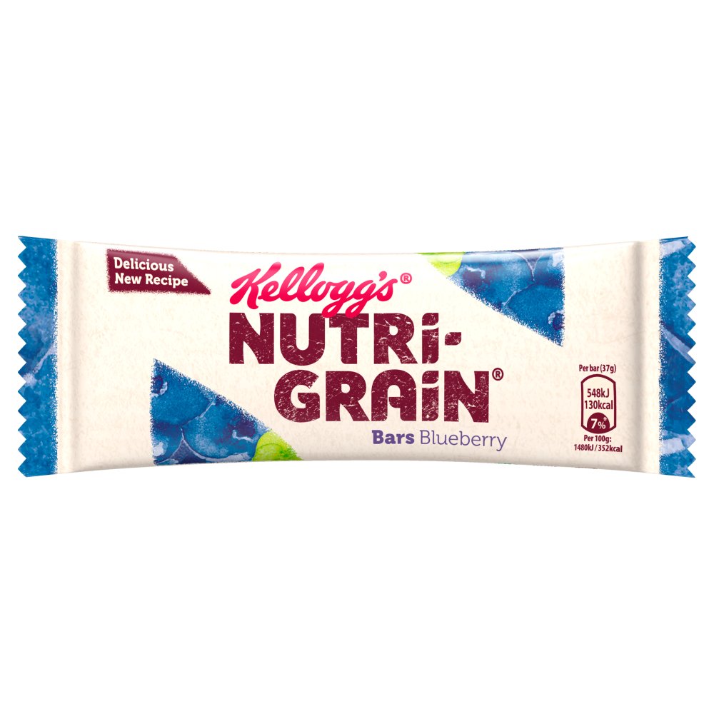 MASKellogg's Nutri-Grain Strawberry Bars 37g-Food