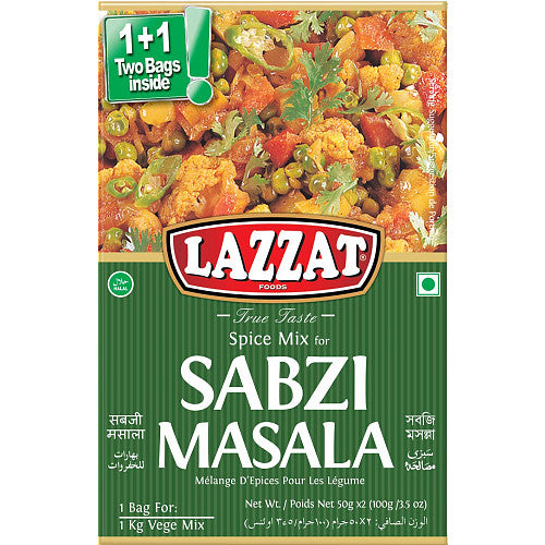 Lazzat Sabzi Masala 100g