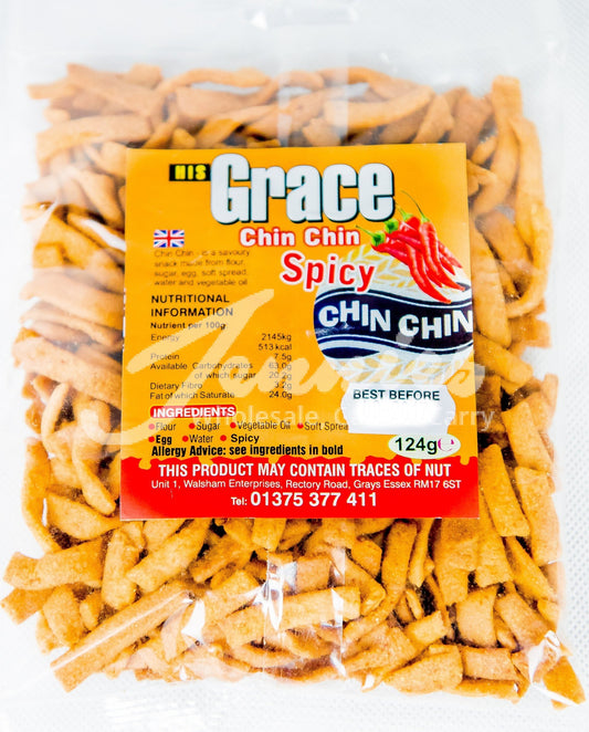 His Grace Chin Chin 62g Box of 12