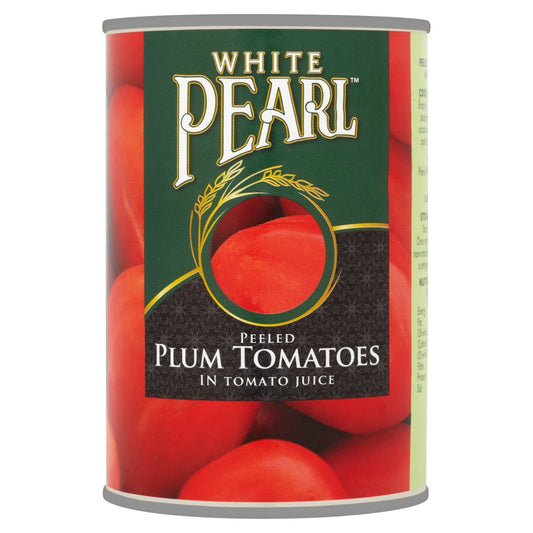 SKWhite Pearl Peeled Plum Tomatoes in Tomato Juice 400g